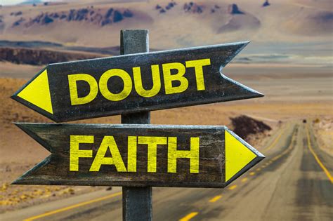 Curse of doubt in faith